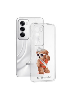 Husa pentru Oppo Reno12, Be Beautiful, Pro-Slim, Clear