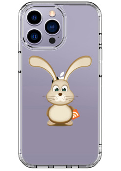 Husa personalizata Apple iPhone 15 Pro, Bunny 