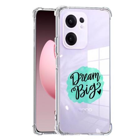 Husa Antisoc pentru Oppo Reno13 F, AirBag PRO, Clear, Dream Big