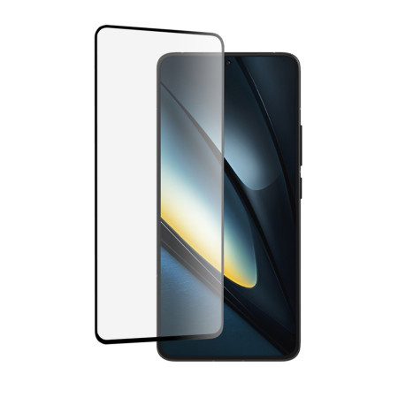 Folie de Sticla pentru Xiaomi Poco F6 - 3D Protectie Profesionala, Negru