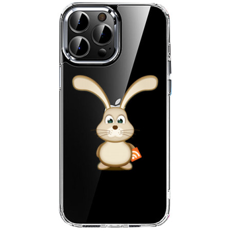 Husa personalizata Apple iPhone 14 Pro, Bunny 