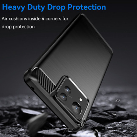 Husa Carbon pentru Asus Zenfone 11 Ultra, Tech Protects, Negru