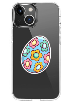 Husa personalizata Apple iPhone 14 Plus, Egg Flower