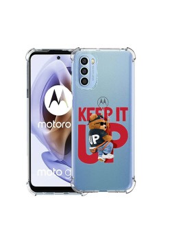 Husa Antisoc pentru Motorola Moto G71 5G, AirBag PRO, Clear, Keep it Up