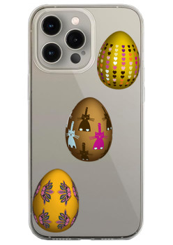 Husa personalizata Apple iPhone 14 Pro Max, Egg Gold 