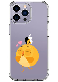 Husa personalizata Apple iPhone 15 Pro, Happy Chick