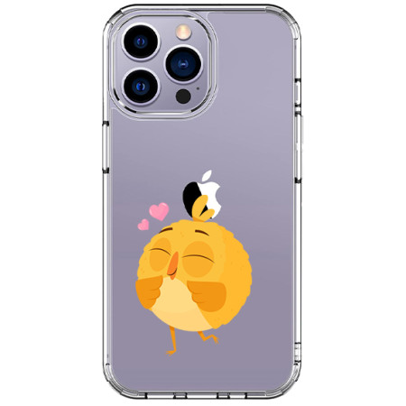 Husa personalizata Apple iPhone 15 Pro, Happy Chick