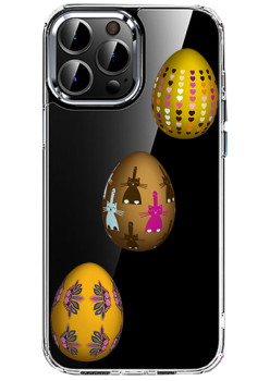 Husa personalizata Apple iPhone 14 Pro, Egg Gold 