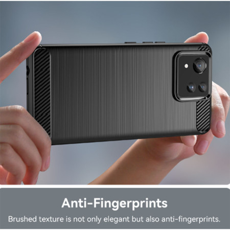 Husa Carbon pentru Asus Zenfone 11 Ultra, Tech Protects, Negru