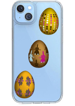 Husa personalizata Apple iPhone 14, Egg Gold 