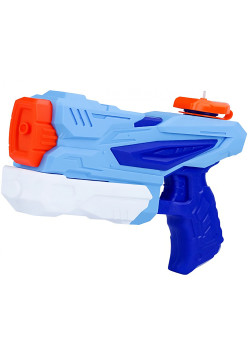 Pistol cu Apa pentru Copii 6 ani+, Rezervor 300ml pentru Piscina/Plaja, 3 Duze, Albastru