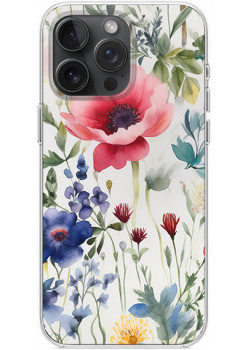 Husa personalizata pentru Apple iPhone 14 Pro Max, MagSafe Atasare Magnetica, Antisoc, Model Floral 4