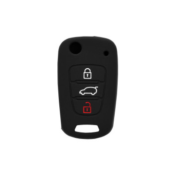 Carcasa telecomanda compatibila cu Kia Sportage/Hyundai Elantra 1003.01, Black