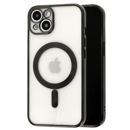 Husa de Protectie Compatibila cu Apple iPhone 13 Mini, HTPMAG Fantom, MagSafe, Negru
