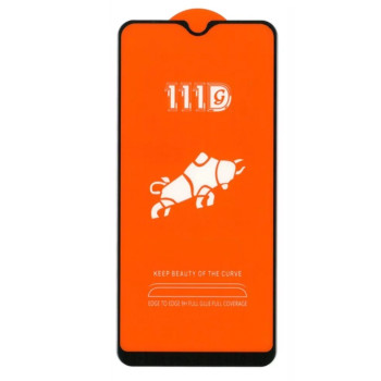 Folie sticla telefon compatibila Samsung Galaxy Note 10, Full Glue, 111D, Black