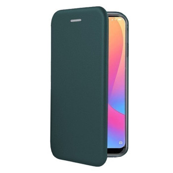 Husa tip carte compatibila Samsung Galaxy A54, Slim Case Elegance, Inchidere Magnetica, Sea Green