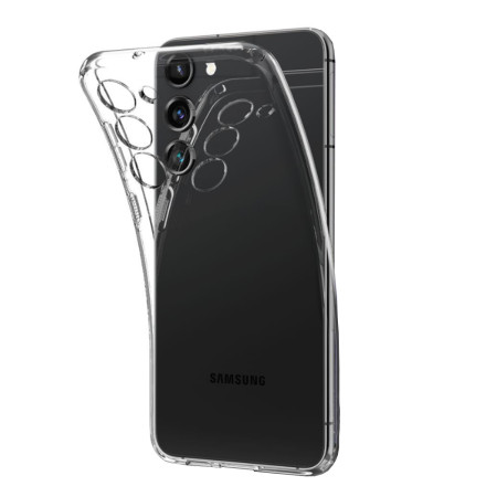 Husa Silicon compatibila Samsung Galaxy S23 FE, Pastreaza Originalitatea, Transparent 
