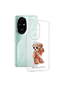 Husa Transparenta TPU pentru Honor 200 Pro, Be Beautiful, Ultra-Slim, Protectie Completa