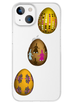 Husa personalizata Apple iPhone 15 Plus, Egg Gold 