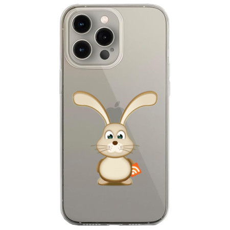 Husa personalizata Apple iPhone 14 Pro Max, Bunny 