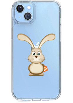 Husa personalizata Apple iPhone 14, Bunny 