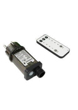 Transformator cu telecomanda, Remote control, 8 jocuri de lumini, 31 v, negru