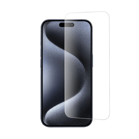 Folie Sticla pentru iPhone 16 / iPhone 15 Pro - Protectie Profesionala, Clear