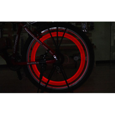 Lumina LED Ambientala pentru bicicleta - ROSU