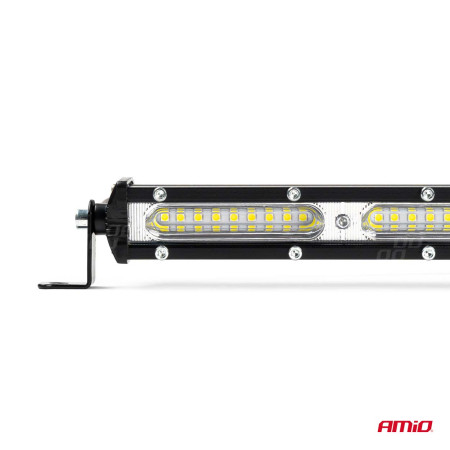 Proiector LED pentru Off-Road, ATV, SSV, 216W, culoare 6500K, tensiune 9-36V, 650 x 27 x 43 mm, Slim