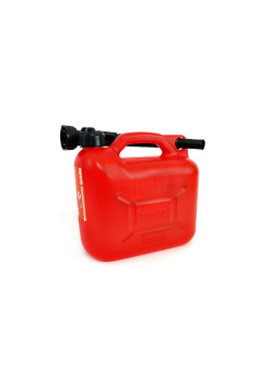 Canistra din plastic pentru combustibil rosie 5L