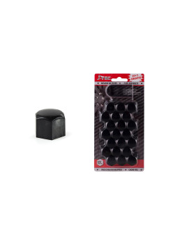 Set capace prezoane 17 mm, culoare Negru