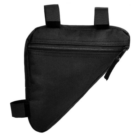 Geanta triunghiulara pentru cadru bicicleta, 25 x 19 x 18 cm, culoare neagra