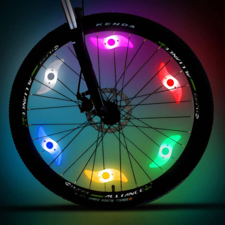 Lumina LED Ambientala pentru bicicleta - ALBASTRU