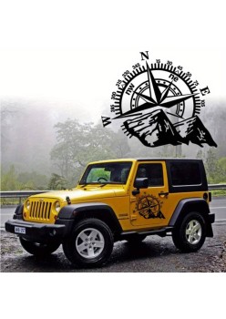 Sticker autoadeziv pentru vehicule Off Road, model 