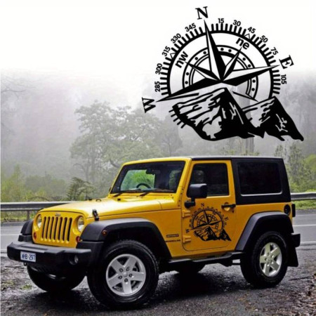 Sticker autoadeziv pentru vehicule Off Road, model 