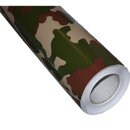 Folie colantare auto CAMUFLAJ FOREST (3m x 1,52m)