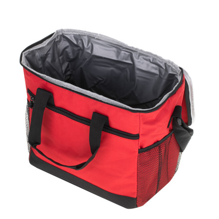 Geanta termoizolanta pentru picnic sau plaja, capacitate 16l, culoare Rosie