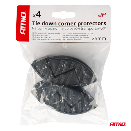 Coltare protectie 4 buc. pentru curele de asigurare marfa 25mm