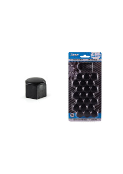 Set capace prezoane 19 mm, culoare Negru