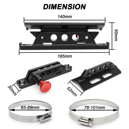 Suport Stingator Auto universal, cu prindere pe rollbar sau cabina, ATV, SSV, UTV, Off-Road