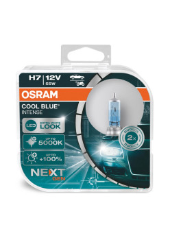 Set 2 becuri cu halogen Osram H7, 12V, 55W, PX26d, Cool Blue NEXT GEN