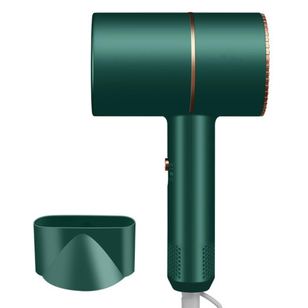 Uscator de par pentru casa sau calatorii, alimentare 220V, culoare Verde, AVX-AG440C