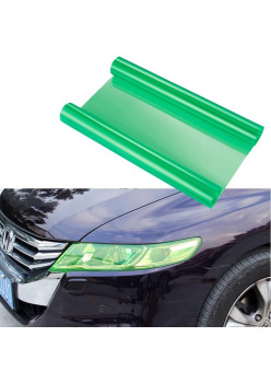 Folie protectie faruri / stopuri auto - Verde (pret/m liniar)