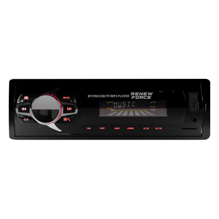 Player Auto 1DIN, 4 x 50W, model 7011A, cu Radio, MP3, AUX, Card, Telecomanda