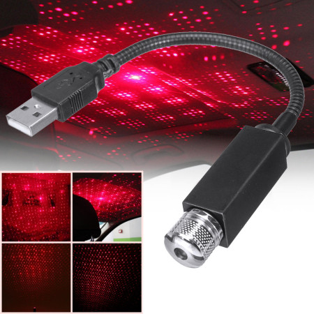 Lampa cu laser pentru plafon auto SkyLight cu alimentare USB