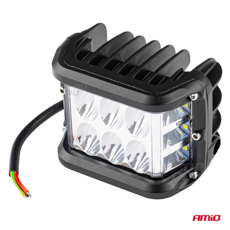 Proiector LED pentru Off-Road, ATV, SSV,  culoare 6500K, cu doua functii, tensiune 9 - 36V, dimensiune, 110 x 75 mm