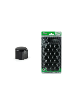 Set capace prezoane 21 mm, culoare Negru