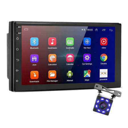 Player Video Auto TouchScreen de 7 inch cu ANDROID si GPS si Camera Marsarier Inclusa, 2DIN, 4 x 45W, WDS-40 cu Bluetooth, Handsfree, Radio, MP3, WMA, MP4, Telecomanda