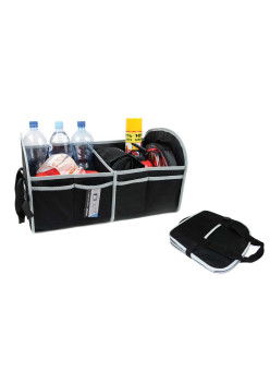 Organizator portbagaj auto cu Banda Velcro