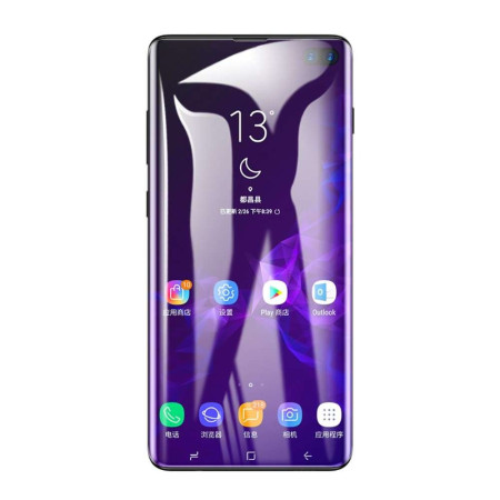 Folie Plastic Samsung Galaxy S10 Plus Transparent